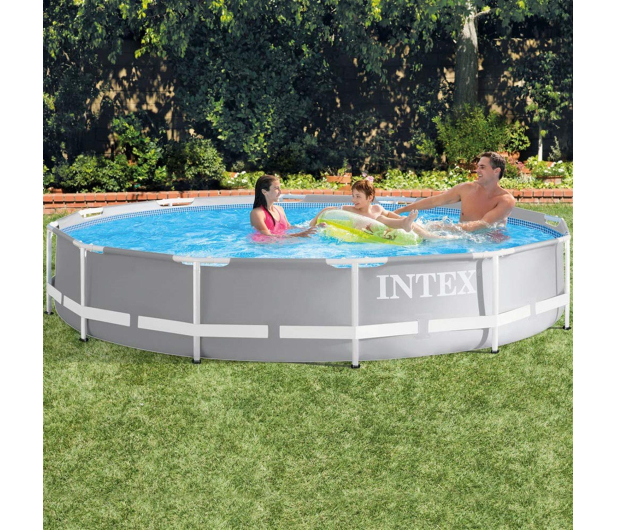INTEX Basen stelażowy ogrodowy Prism 366x76 cm - 477371 - zdjęcie 2